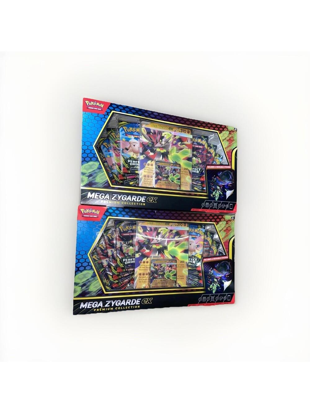 2x Pokemon Mega Zygarde ex Premium Collection Factory Seale